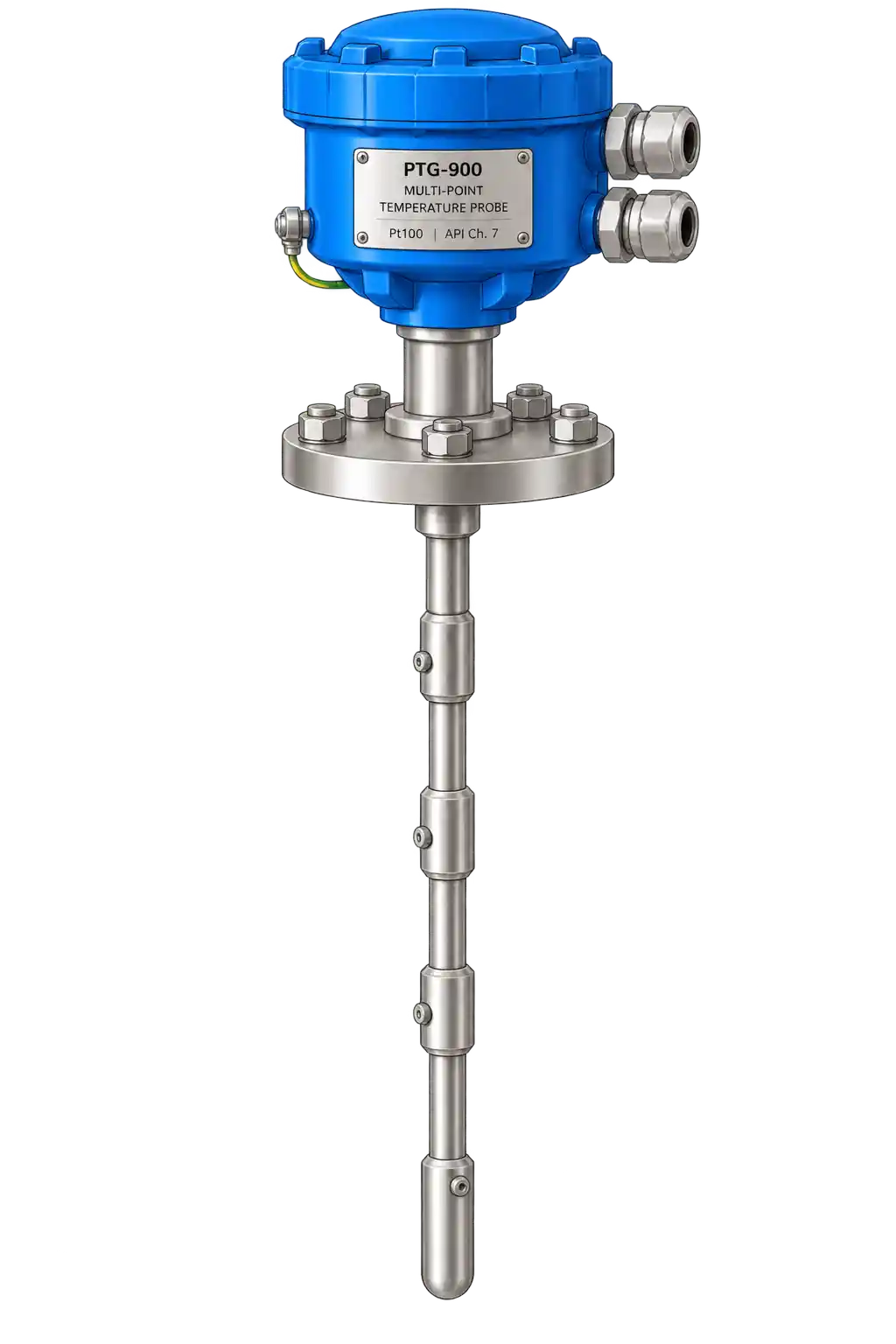 سنسور دمای چندنقطه‌ای مخازن مدل PTG-900